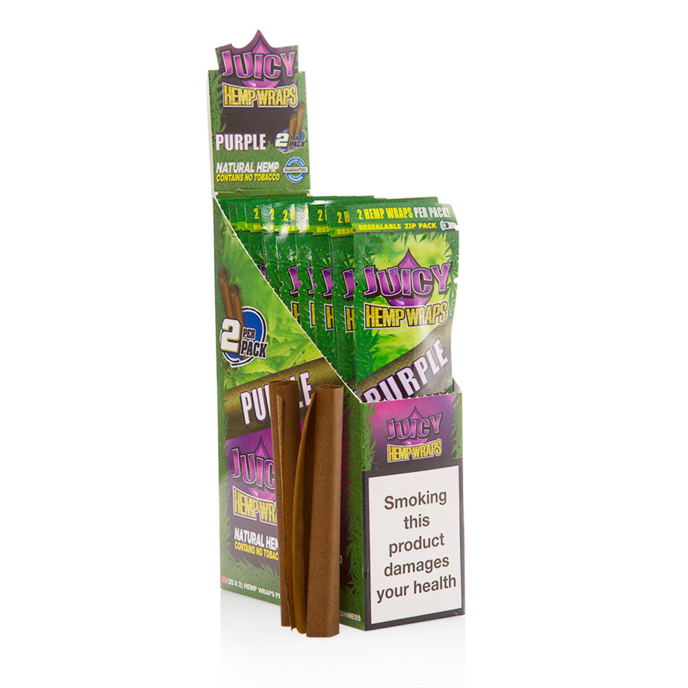 Juicy | Hemp Wraps (Purple, 2st)