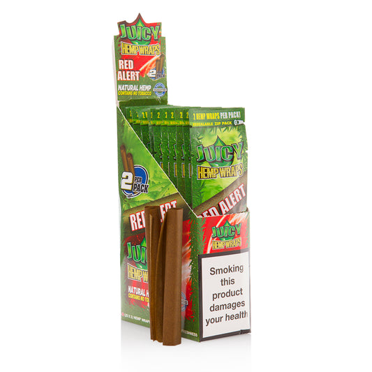 Juicy | Hemp Wraps (Red Alert, 2st)