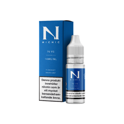 NIC NIC | Nikotinshots FREE BASE VG70/PG30 | 14mg | VG70/PG30