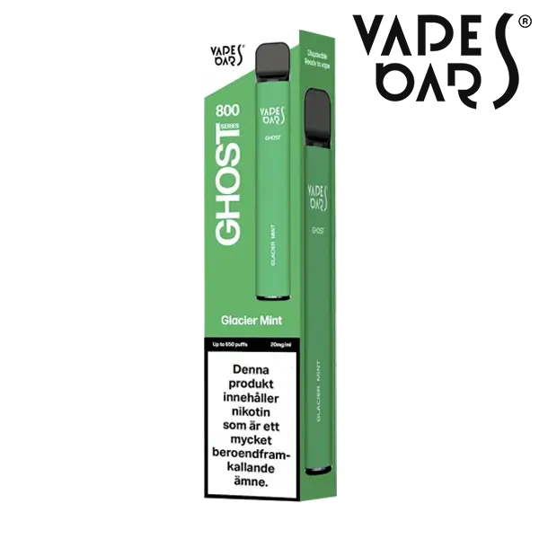 Vape-Bars-Ghost-800-Glacier-MInt-Vape-Forpackning