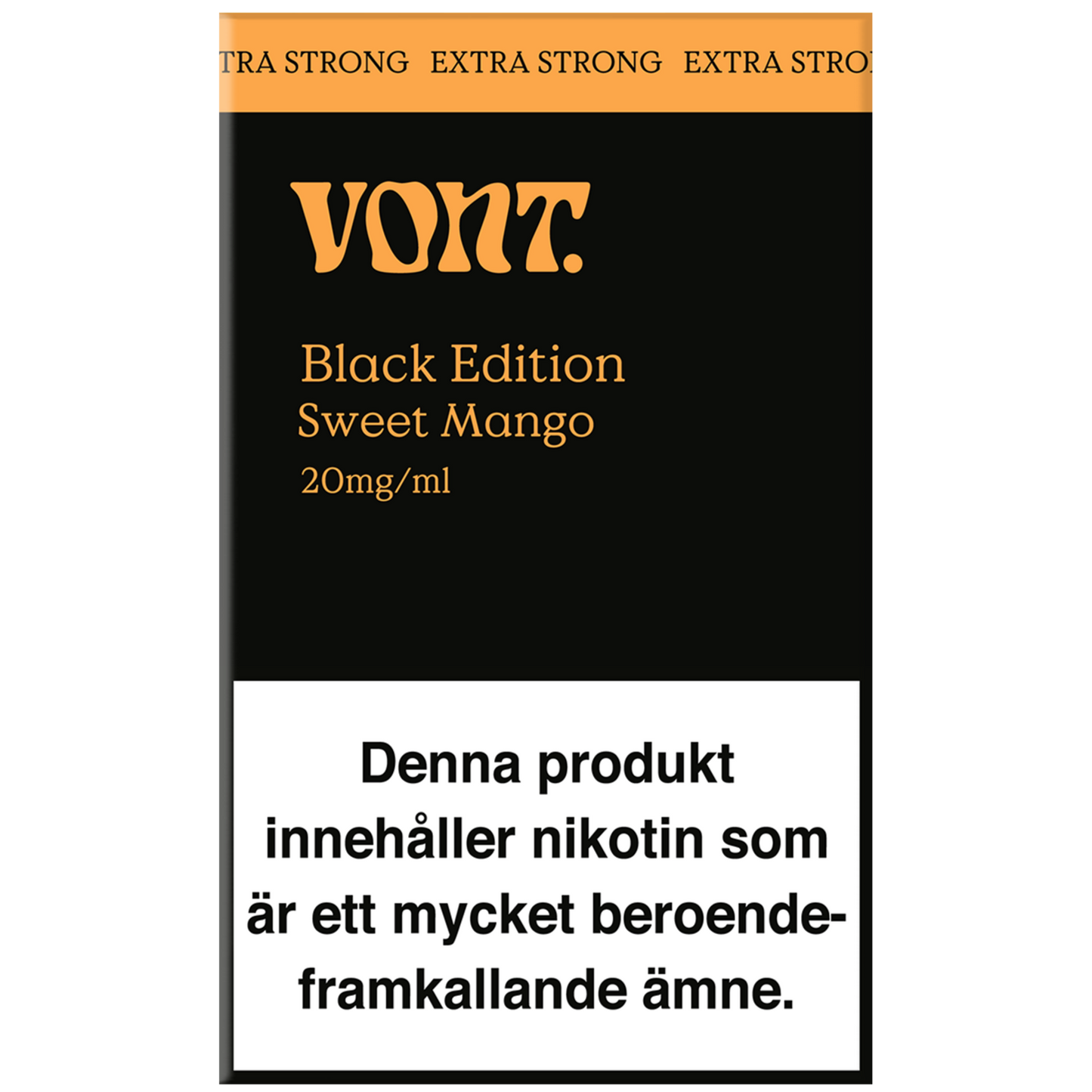 Vont Cube Black Edition Sweet Mango 20mg