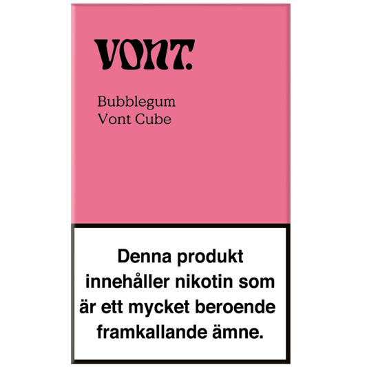 Vont Cube Bubblegum 20mg