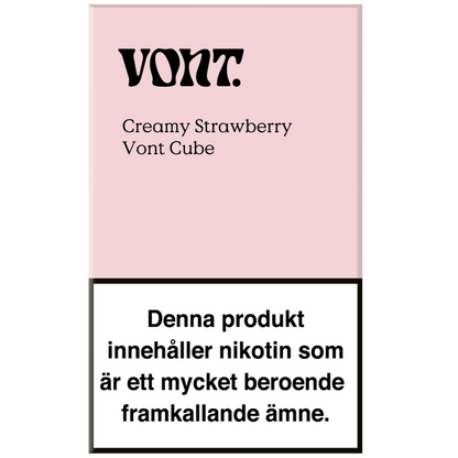 Vont Cube Creamy Strawberry 20mg