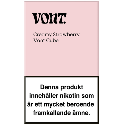 Vont Cube Creamy Strawberry 20mg