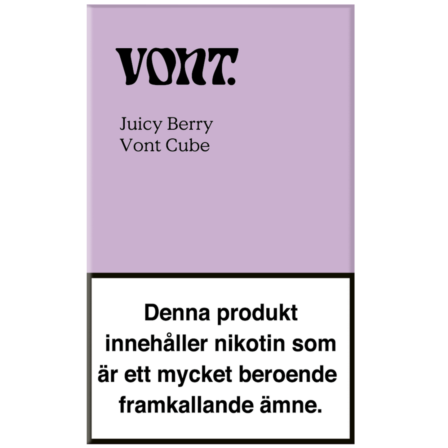 Vont Cube Juicy Berry 20mg