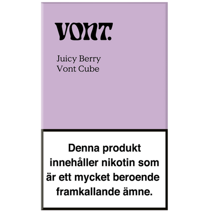 Vont Cube Juicy Berry 20mg