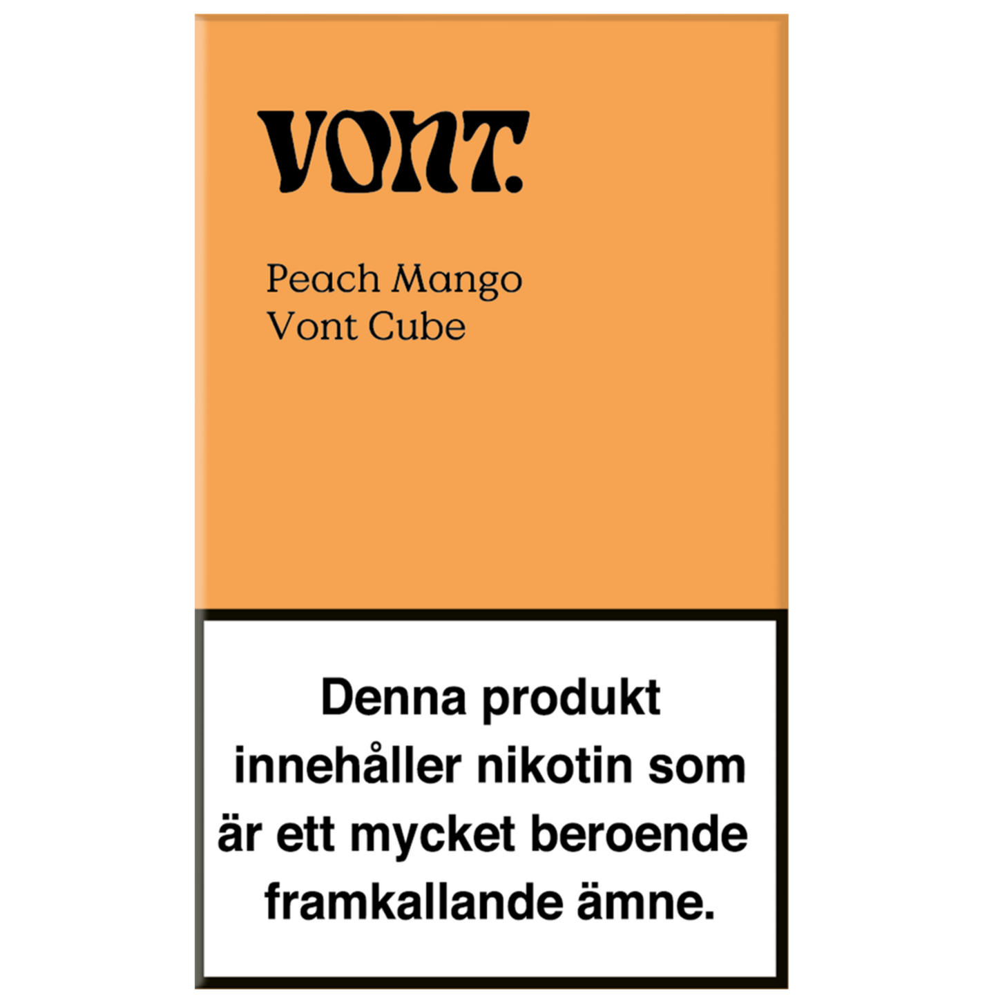 Vont Cube Peach Mango 20mg