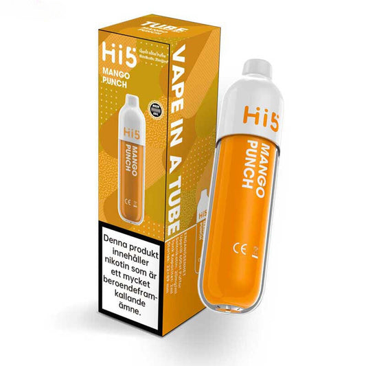 Hi5 Mesh Tube Mini Mango Punch 20mg 600 Puffar