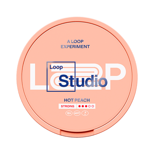 Loop Hot Peach Strong front side