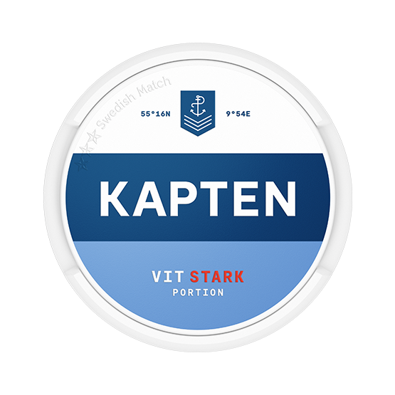 Kapten Vit Stark Portion