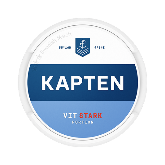 Kapten Vit Stark Portion
