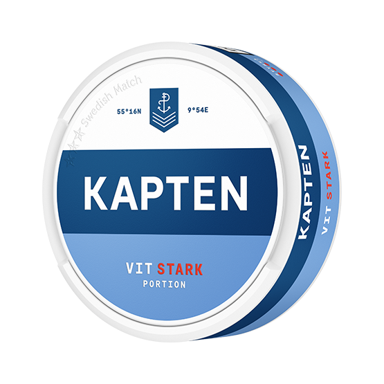 Kapten Vit Stark Portion