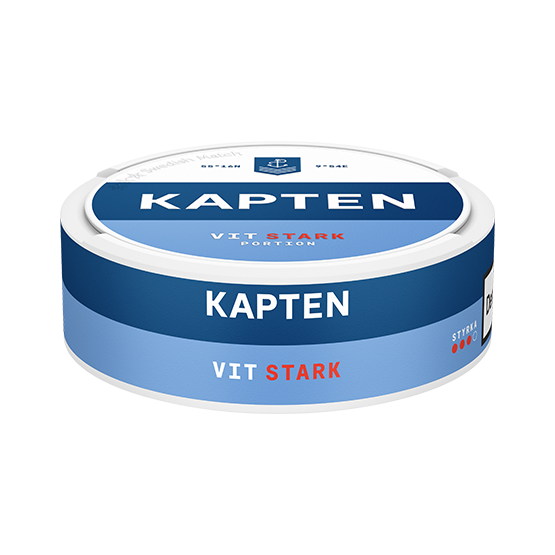 Kapten Vit Stark Portion