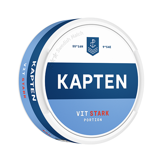 Kapten Vit Stark Portion