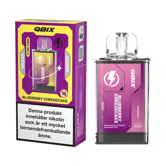 QBIX Pod Blueberry Cheesecake