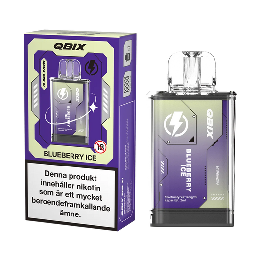 QBIX Pod Blueberry Ice