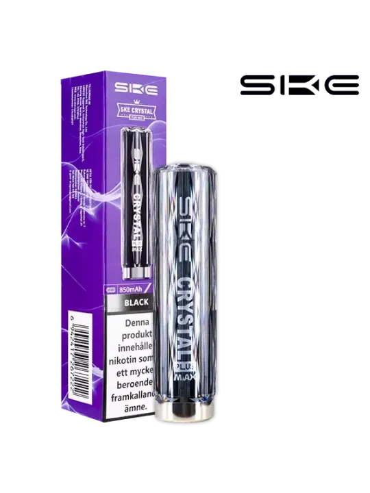 SKE Crystal Plus Max Batteri Svart