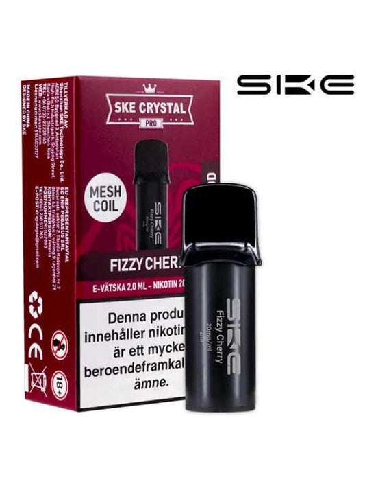 SKE Crystal Pro Pod Fizzy Cherry-20mg
