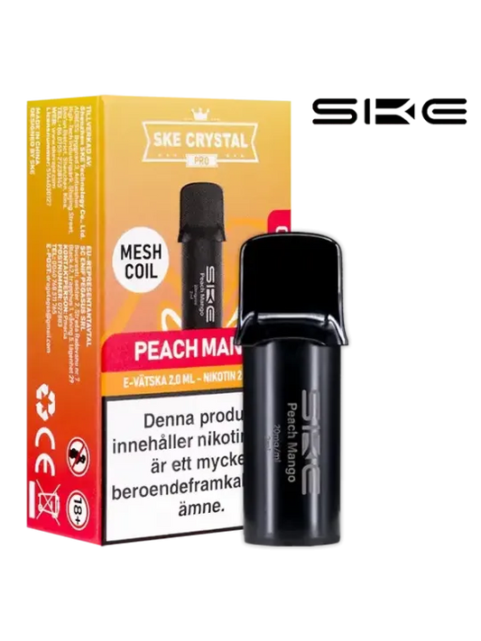SKE Crystal Pro Pod Peach Mango 20mg