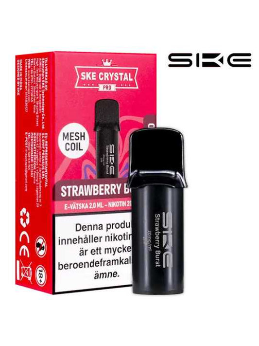 SKE Crystal Pro Pod Strawberry Burst-20mg