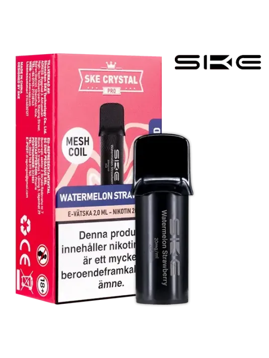 SKE Crystal Pro Pod Watermelon Strawberry 20mg