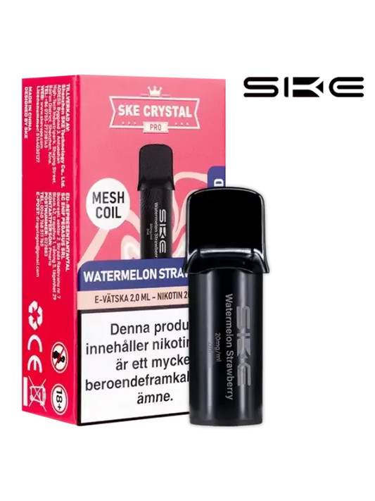 SKE Crystal Pro Pod Watermelon Strawberry 20mg