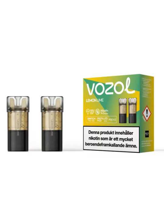 Vozol Switch Lemon Lime Pod 2 Pack - 10 mg