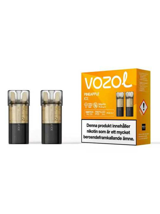 Vozol Switch Pineapple Ice Pod 2 Pack - 10 mg