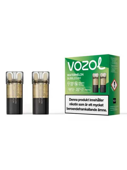 Vozol Switch Watermelon Bubblegum Pod 2 Pack - 10 mg